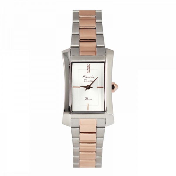 Alexandre Christie AC 2905 Silver Rosegold White LHBTRSL